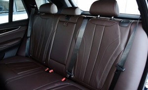 寶馬X5改裝摩卡色真皮座椅內(nèi)飾