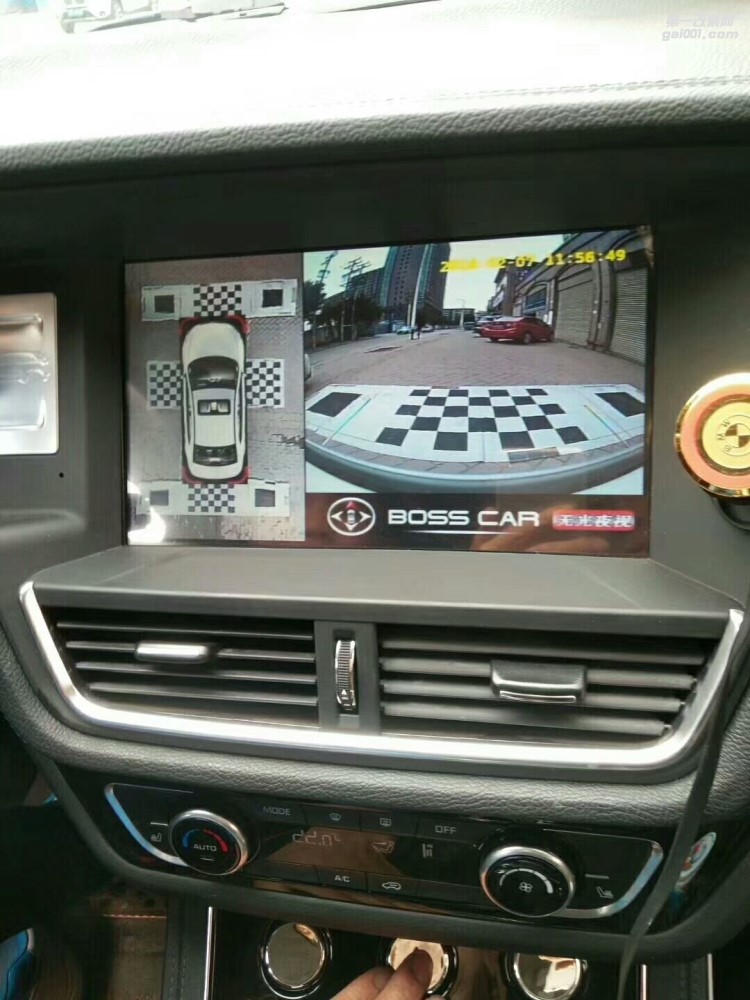 【西安億之星】眾泰T600改裝360度全景倒車系統(tǒng)