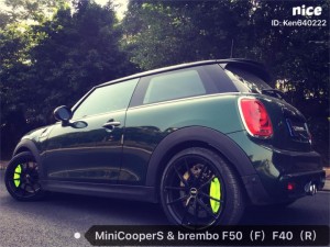 Mini CooperS(F56)改装-行走的卡丁车，动力及刹车升级