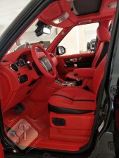 路虎發(fā)現(xiàn)者4內(nèi)飾個(gè)性定制改裝航空座椅 成都藝騰