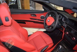 敞篷寶馬M3汽車(chē)內(nèi)飾個(gè)性定制改裝 成都藝騰