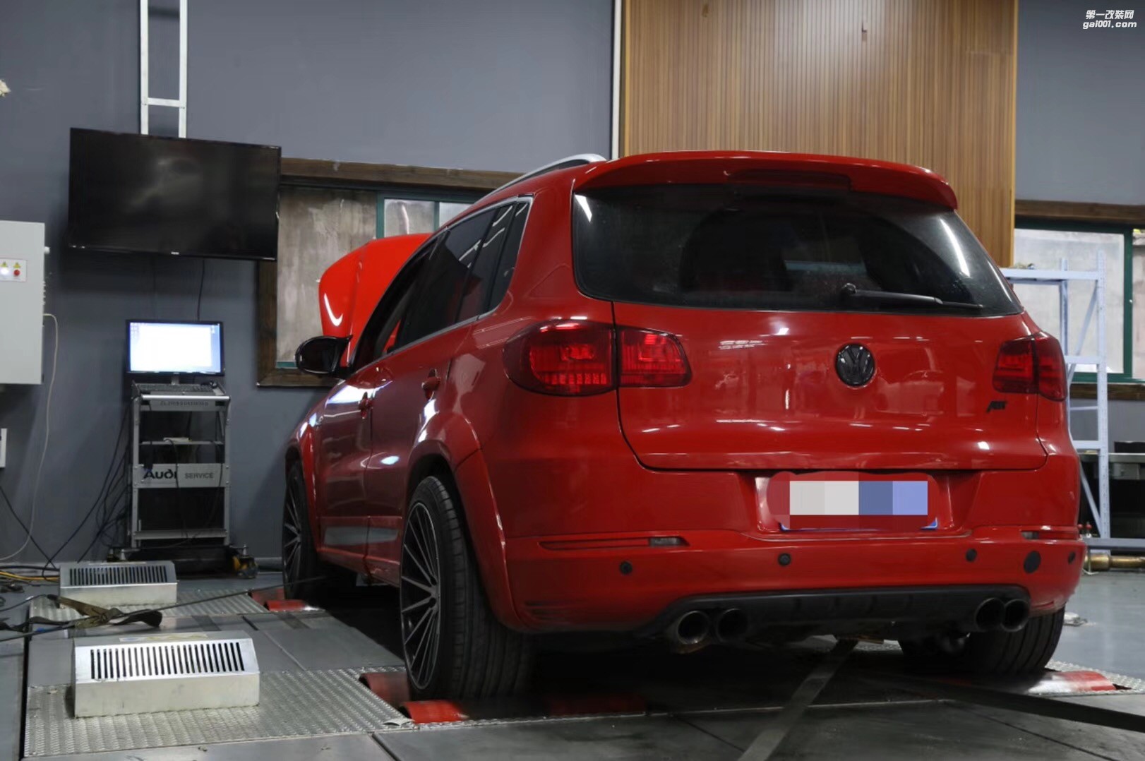 大眾途觀MK 1.8TSI三階段LOBA獲得峰值295HP 420NM驚人提升
