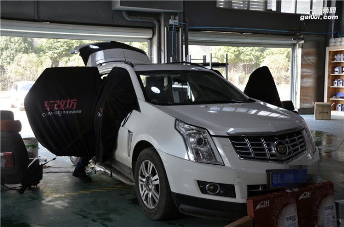 武漢凱迪拉克全車STP隔音降噪 改裝伊頓和斯派朗汽車音響