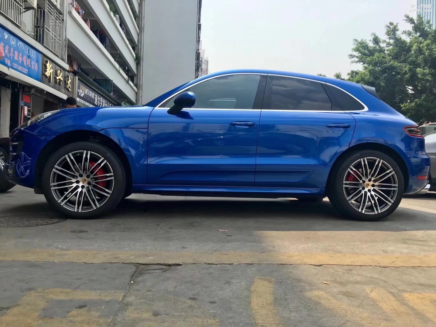 Macan 換 原裝 全新 鏡面鍛造 21寸 完工！