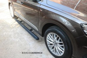 奧迪q7電動踏板，Q7電動踏板，18款q7這款原裝電動踏板施工作業(yè)介紹