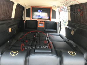 奔馳威霆內(nèi)飾改裝——鄭州商務(wù)車航空座椅改裝
