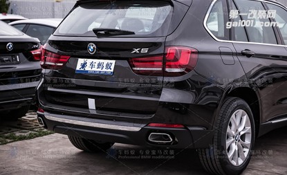 寶馬x5改裝大氣方口排氣，甩掉小豬佩奇吹風(fēng)機(jī)豬鼻子！