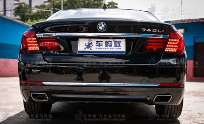 來一波社會佩奇聯(lián)名“佩奇排氣‘’，寶馬730升級740方口排氣改裝案例。