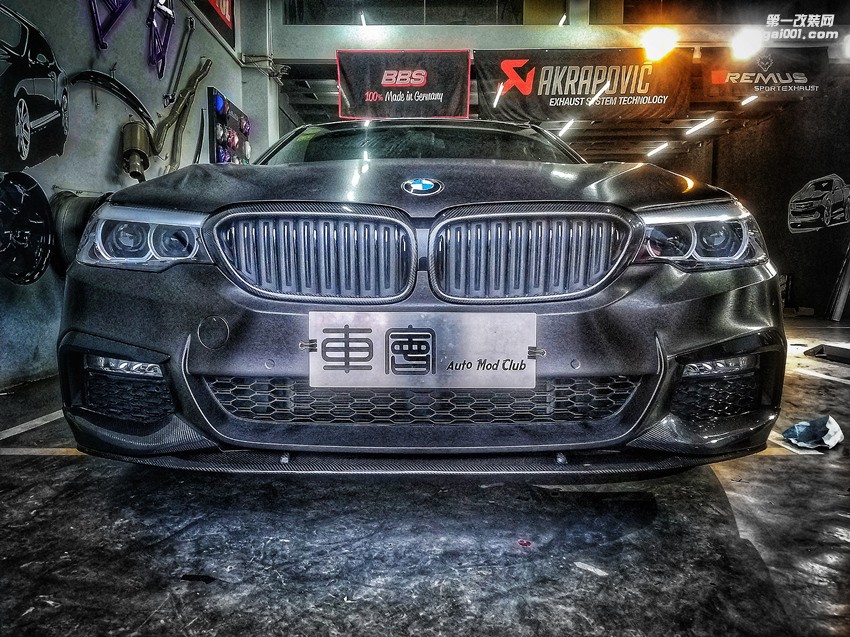 BMW 5系升级黑武士