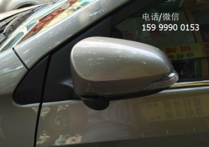 豐田卡羅拉加裝電動折疊后視鏡案例