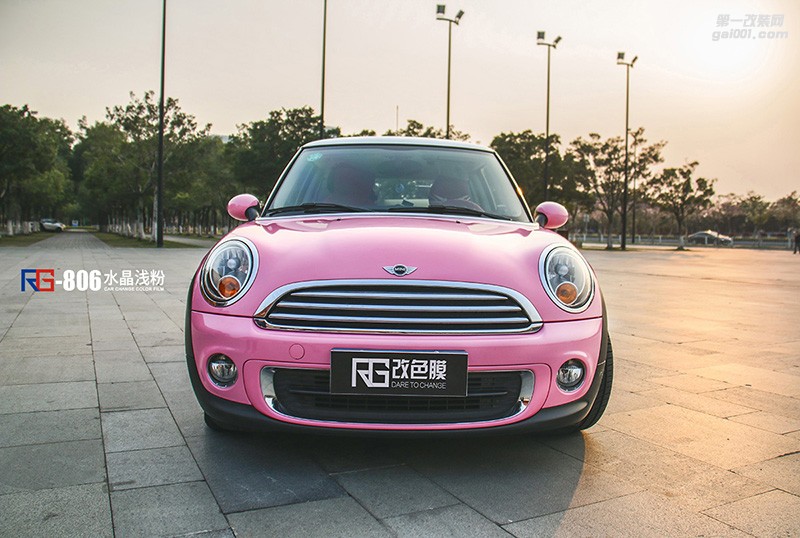 寶馬MINI汽車改色貼膜 英國RG瑞集改色膜