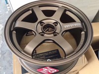 正品日本RAYS TE37  BR 陽(yáng)極古銅