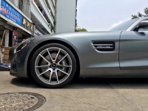 奔馳  GT，換 私人定制鍛造  完 工！