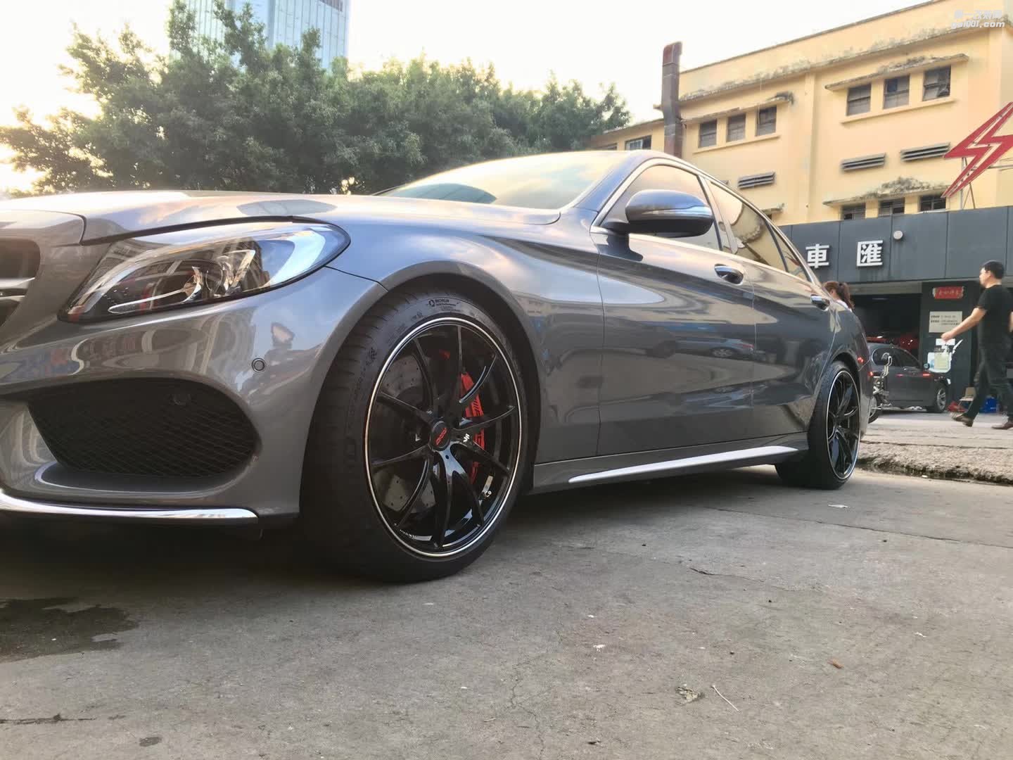 奔馳，換 全新 RAYS G25 完 工！