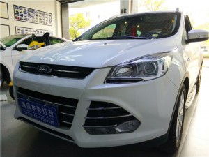 中山福特翼虎車燈升級(jí) 歐司朗CBI套裝升級(jí) 海拉五雙光透鏡改裝！——清風(fēng)車影燈改