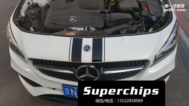 2017年奔馳CLA220直刷ECU升級(jí)動(dòng)力，國(guó)際改裝品牌Superchips調(diào)校程序