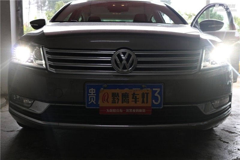 12款高配邁騰車燈改裝 貴陽(yáng)邁騰車燈改裝海拉五雙光透鏡 黔鷹車燈改裝