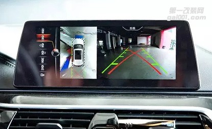 宝马5系改装360全景行车记录仪，升级曲棍球车身饰条