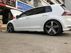 老板換下 TE37 上私人定制鍛造，完工！