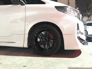 埃爾法，換 全新 RAYS 20寸 完工！
