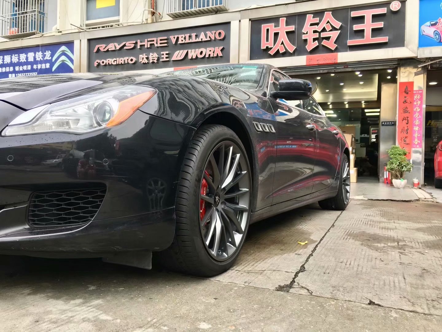 瑪莎，換 私人定制鍛造 20寸 完工！
