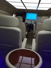 威霆內(nèi)飾改裝加裝電動航空按摩座椅電動門