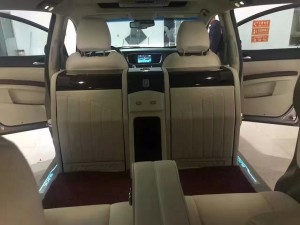 別克gl8改裝豪華航空電動按摩隱藏式吧臺座椅