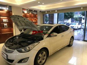 現(xiàn)代朗動1.6L 刷ECU 做動力不足升級 解除換擋頓挫