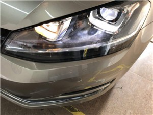 車燈升級 長春高爾夫7升級高配大燈 車燈醫(yī)生