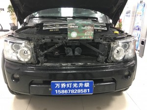 寧波車燈改裝路虎發(fā)現(xiàn)4改阿帕雷霆海拉五套裝