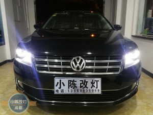 成都改車燈大眾朗逸車燈升級(jí)阿帕雷霆套裝