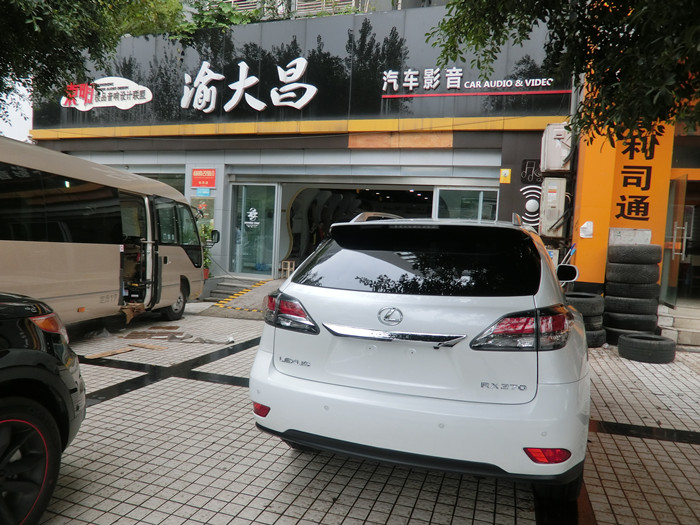 雷克薩斯RX270汽車音響改裝德國零點三分頻 DSP處理器 重慶渝大昌