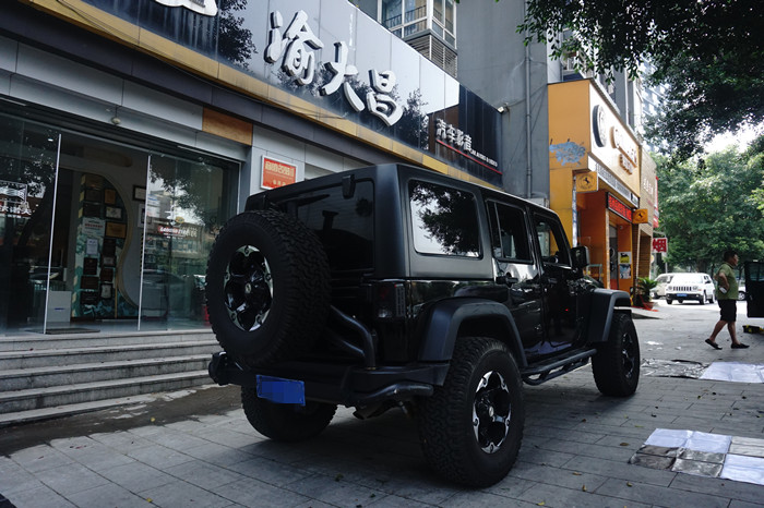 Jeep牧馬人改裝阿爾派X109-WRA專用主機(jī) 道可視360度全景_重慶渝大昌