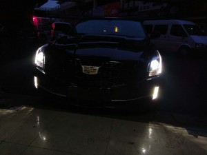 昆山凱迪拉克ATS改燈