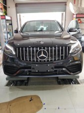 昆山奔馳GLC改裝AMG63前后大包圍