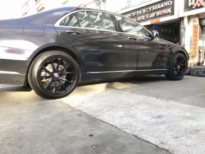 奔馳S ，換私人定制鍛造 20寸 完工 ！