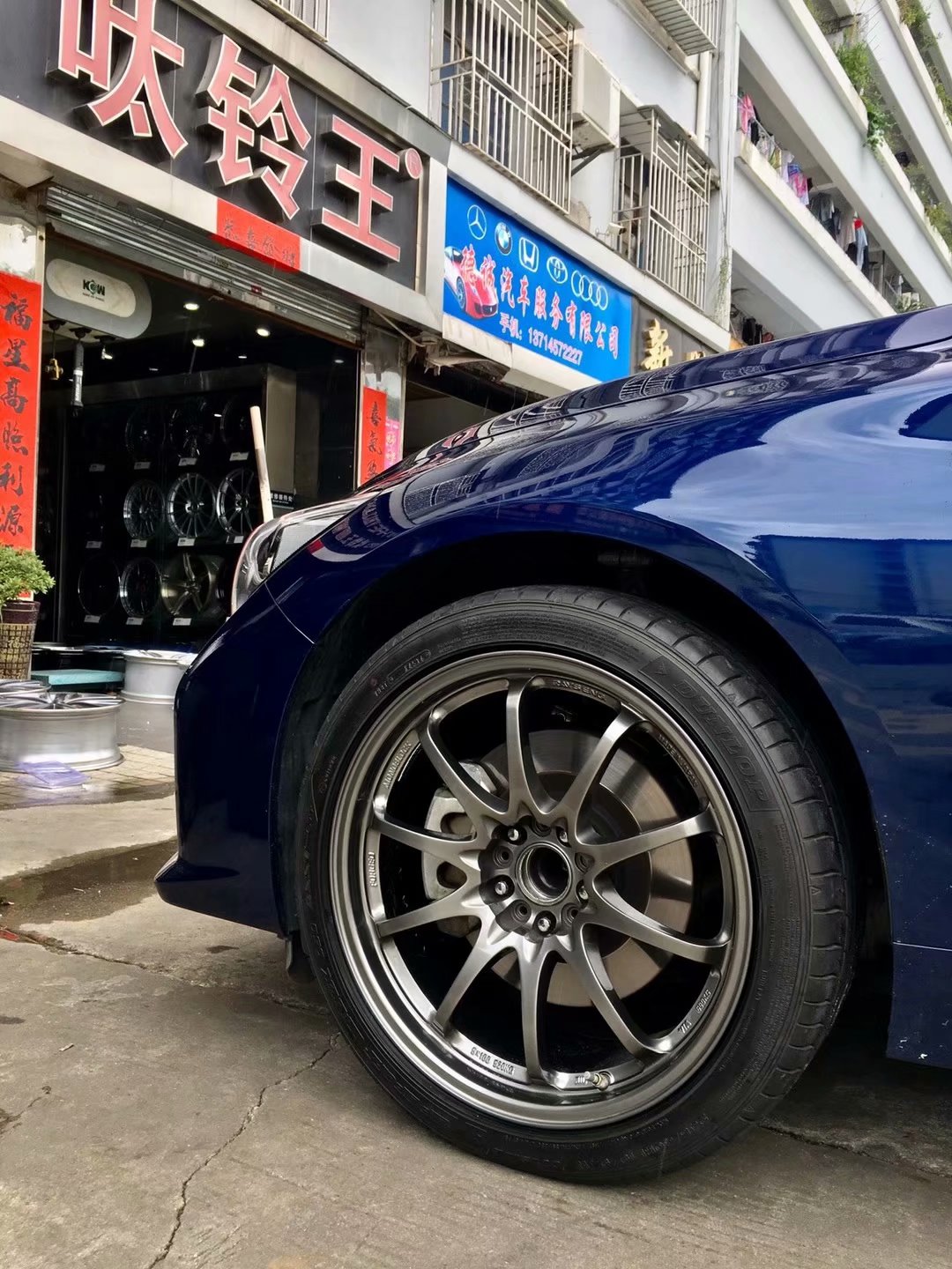 英菲尼迪Q50 ，換 RAYS  CE28 完工！