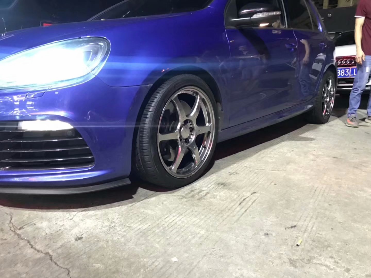 大眾，換 RAYS  VR-G2  完工 ！