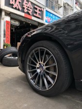 奔馳S ， 換 私人定制鍛造 19寸 完工！