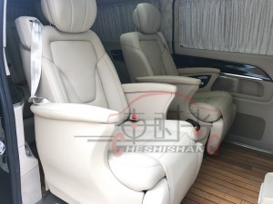 郑州奔驰商务车座椅改装/奔驰V260L内饰改装案例