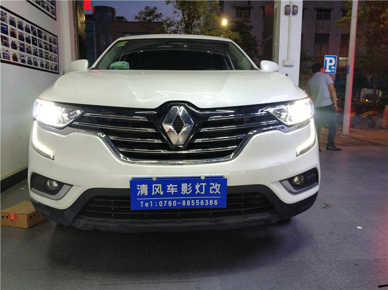 雷諾科雷傲升級(jí)歐司朗CBA疝氣套裝讓您行車(chē)一路安全，無(wú)懼黑夜！ ——清風(fēng)車(chē)影燈改（中山店）