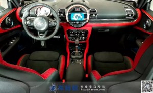 17款MINI CLUBMAN COOPER S 赛车控内饰改造升级，完美协调的赛车风格！