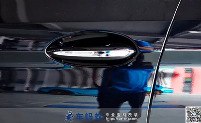 18款寶馬5系530改裝升級(jí)舒適進(jìn)入系統(tǒng)-車螞蟻汽車改裝俱樂部