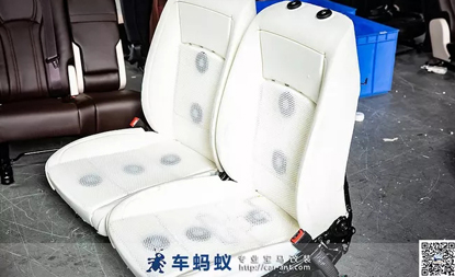 18款寶馬5系530改裝升級通風(fēng)座椅-車螞蟻汽車改裝俱樂部