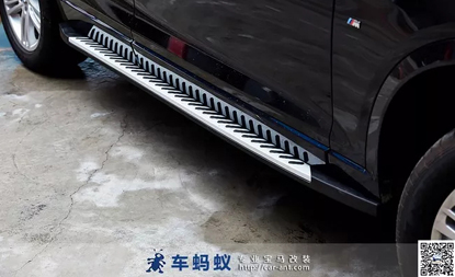 16款寶馬X4改裝車身側(cè)踏板-車螞蟻汽車改裝俱樂部