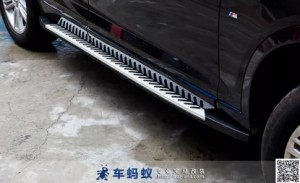 16款寶馬X4改裝車身側(cè)踏板-車螞蟻汽車改裝俱樂(lè)部