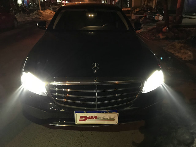 奔馳E200L 刷寫(xiě)Dimecu 做動(dòng)力提升