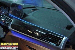 寶馬新5改裝原廠氛圍燈——郴州市皇家音響