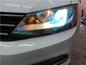 速騰車燈升級改裝 長春速騰車燈 車燈改裝升級