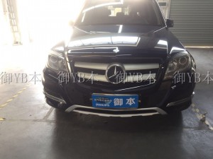 大燈改裝，奔馳GLK升級完成
